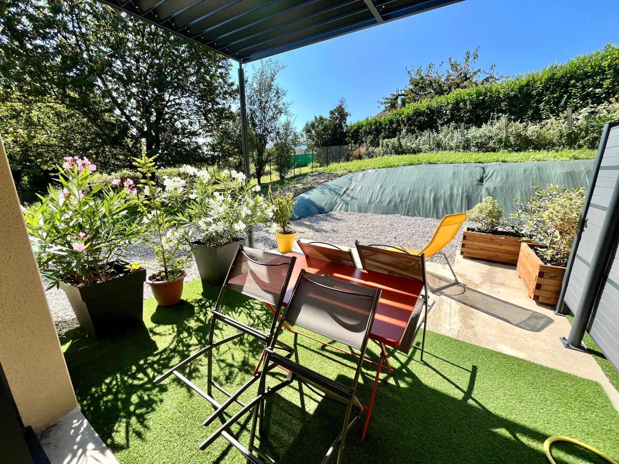 L'Escapade Dauphinoise, Gite 2 Chambres Avec Terrasse Et Clim Beaucroissant Exteriör bild
